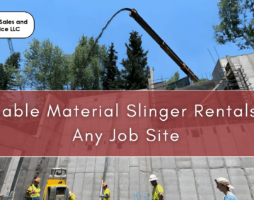 Material Slinger on the construction site